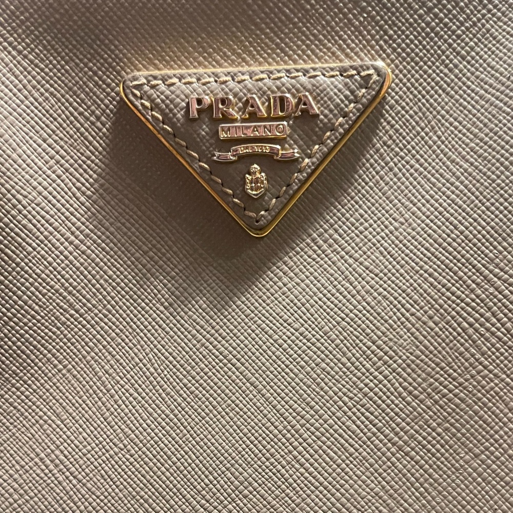 Prada Lux Saffiano Medium Tote in Argilla - Picture 10 of 13